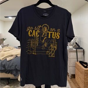 Rodeo Quincy Go Sit On A Cactus Graphic Tee